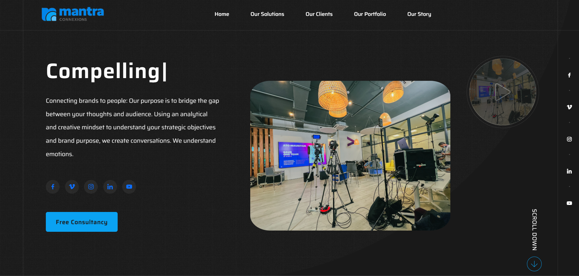 Mantra Connexions Website