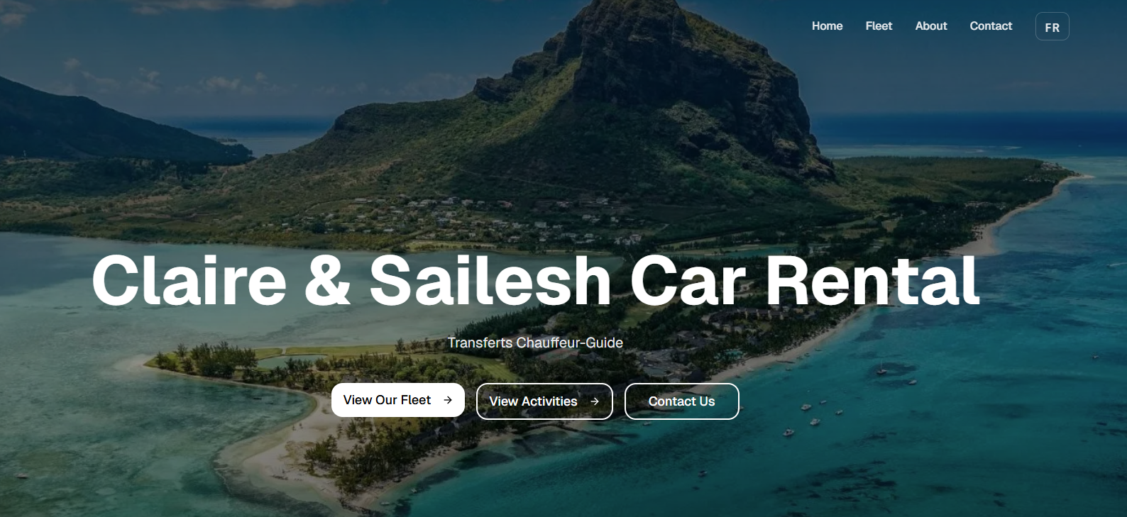 Car Rental Commercial Page